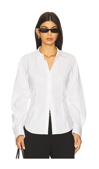 Drexel Shirt in White | Revolve Clothing (Global)