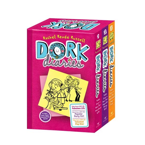 Dork Diaries Box Set (Book 1-3) : Dork Diaries; Dork Diaries 2; Dork Diaries 3 (Hardcover) - Walm... | Walmart (US)