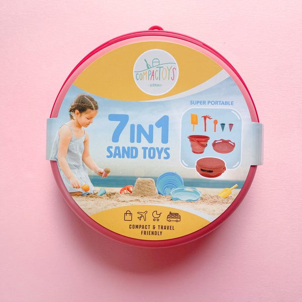 CompacToys // 7-in-1 Foldable Sand Toy Set | June & January | June & January
