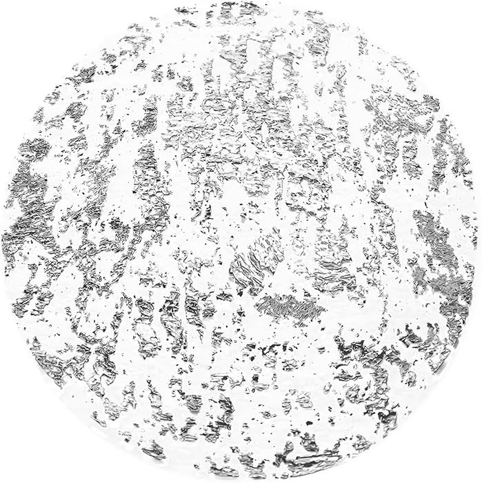 Disposable Silver Placemats Set of 12 Silver Doilies Charger Round Metallic Glitter Foil Pressed ... | Amazon (US)