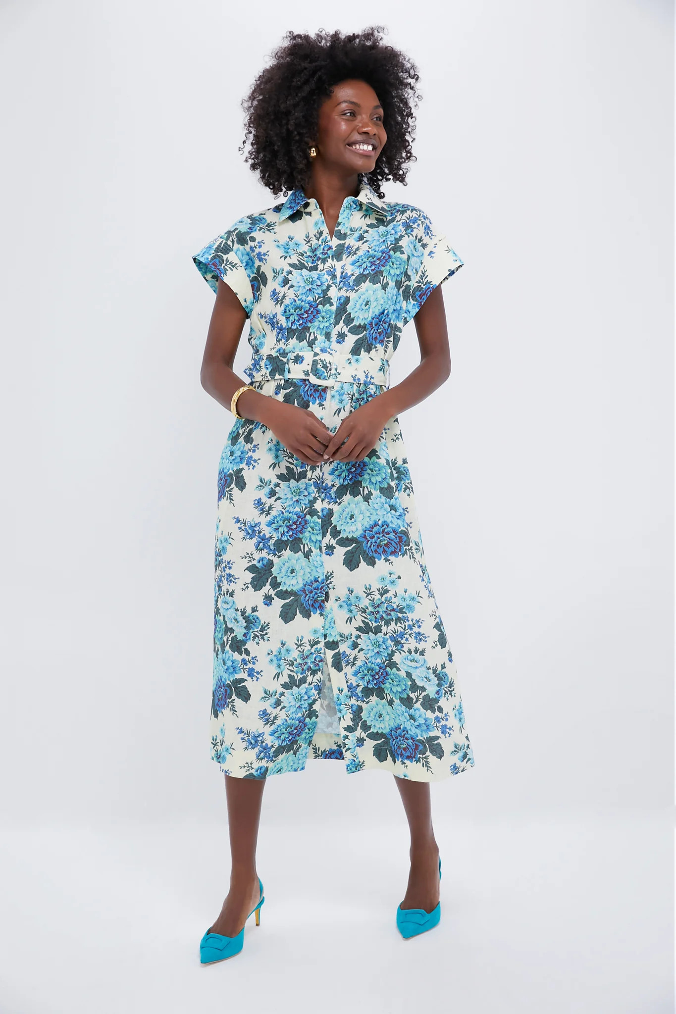 Wild Zinnia Linen Chloe Dress | Tuckernuck (US)