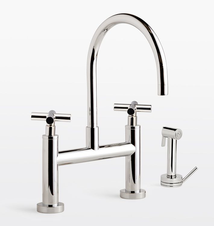 Waterhouse Kitchen Faucet with Sprayer | Rejuvenation