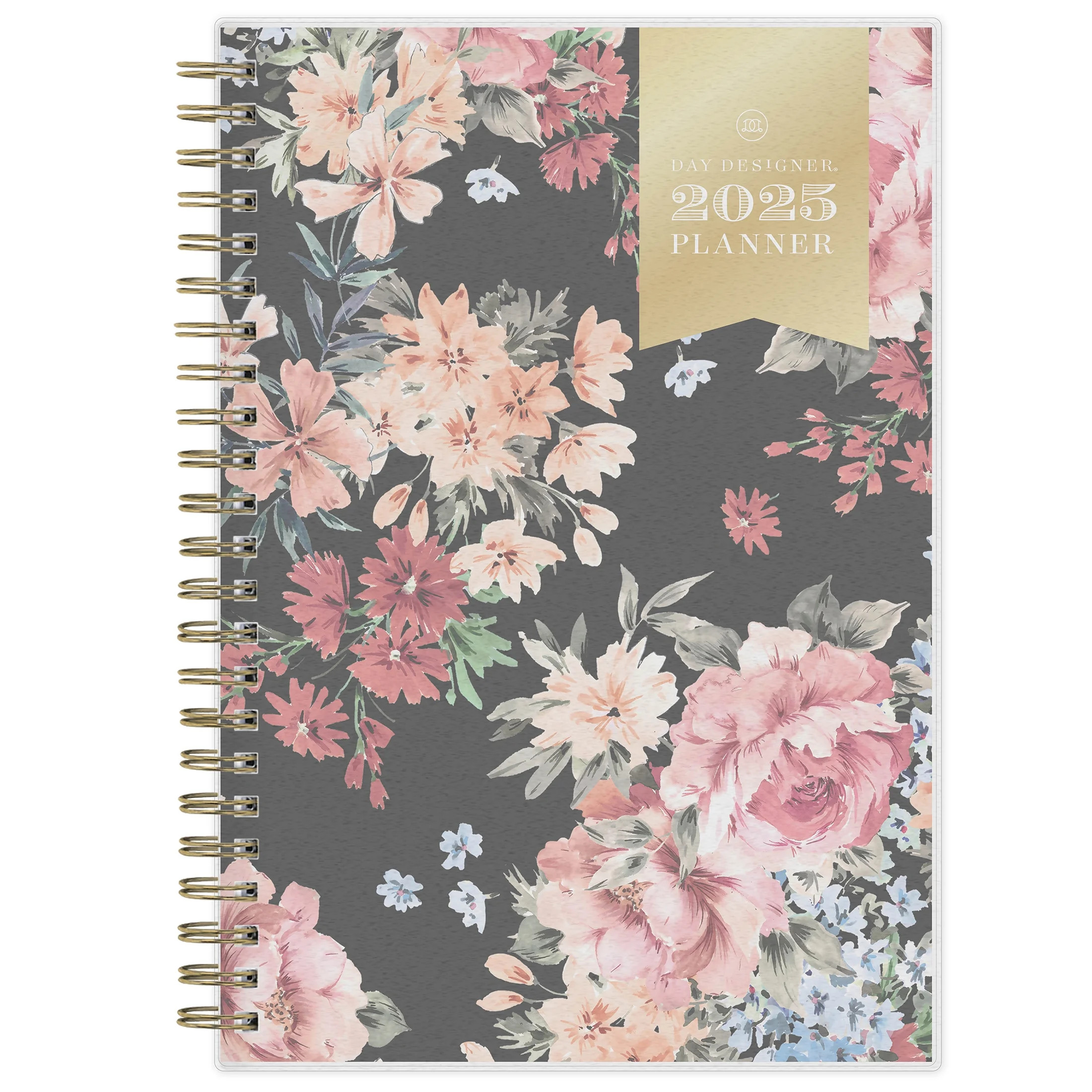 2025 Weekly Monthly Planner, 5x8, Day Designer for Blue Sky, Romance Black | Walmart (US)