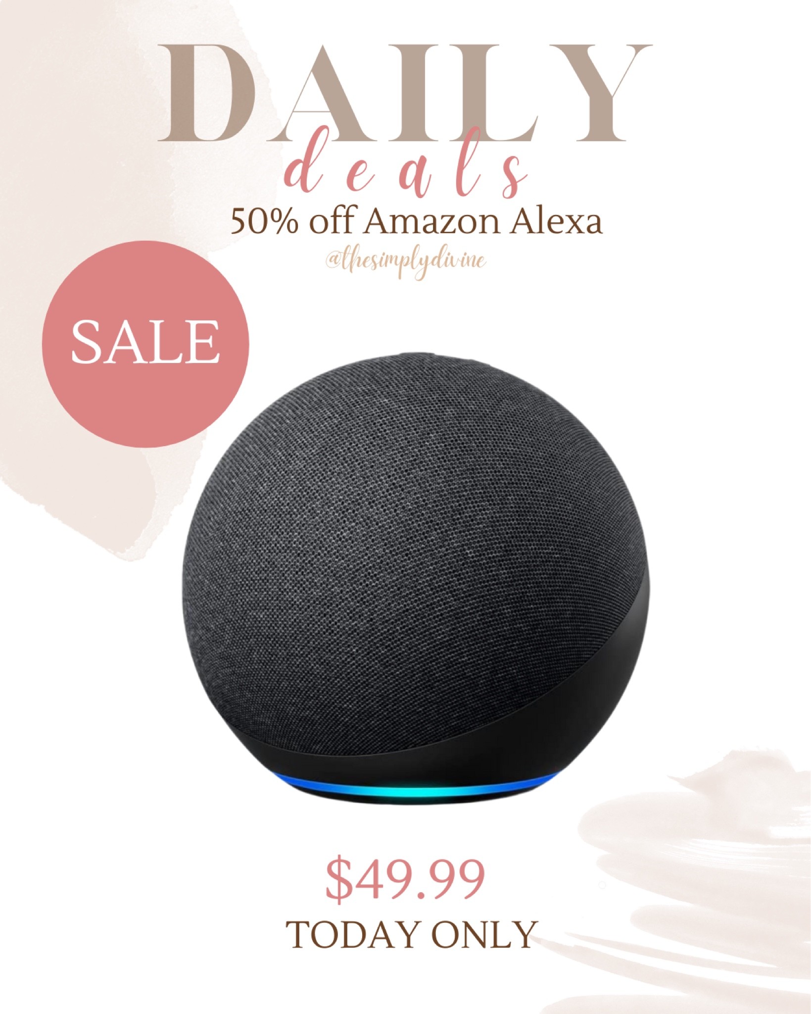 Today only!!

| Amazon | Alexa | home | sale | tech | gift guide | holiday |

#LTKHoliday #LTKsalealert #LTKhome