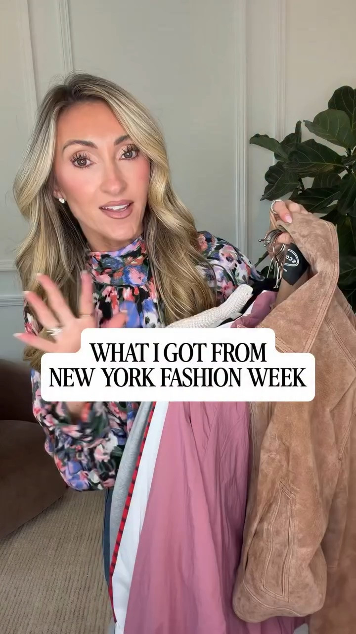 Comment “NYC” below to check out what I got at New York Fashion Week! 

#nyfw #fashionover30 #lookforless #nyfw2026

#LTKootd #LTKgrwm #LTKSaleAlert