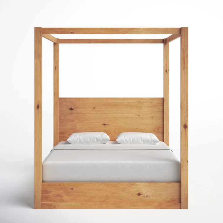Modica Solid Wood Canopy Bed | Wayfair North America
