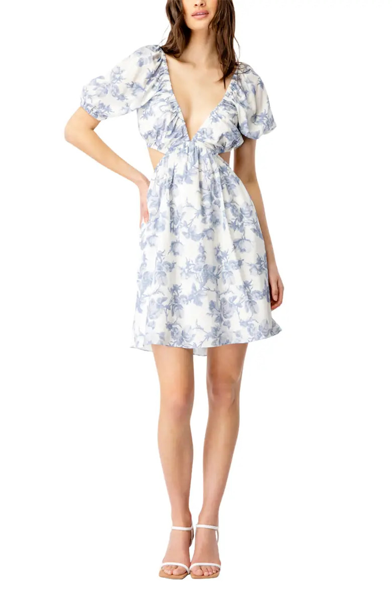 Eden Floral Minidress | Nordstrom
