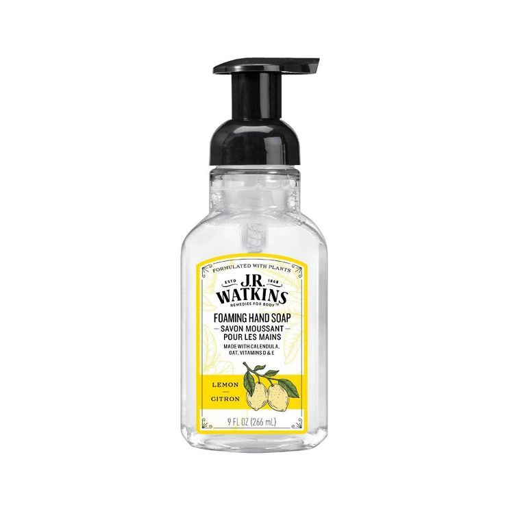 J.R. Watkins Lemon Foaming Hand Soap - 9 fl oz | Target