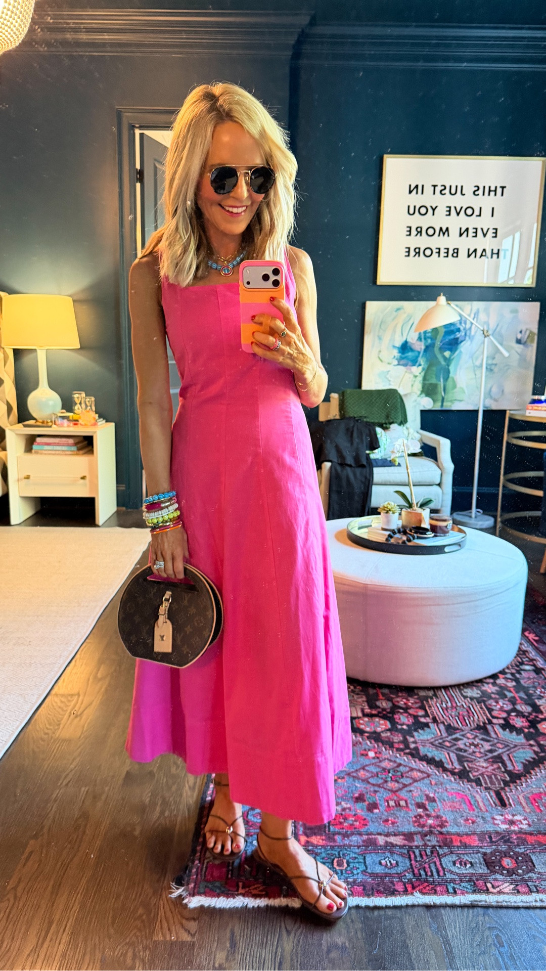 perfectly pink and linen @Avara • wearing XS/right at $100!!

#LTKootd #LTKSeasonal #LTKOver40