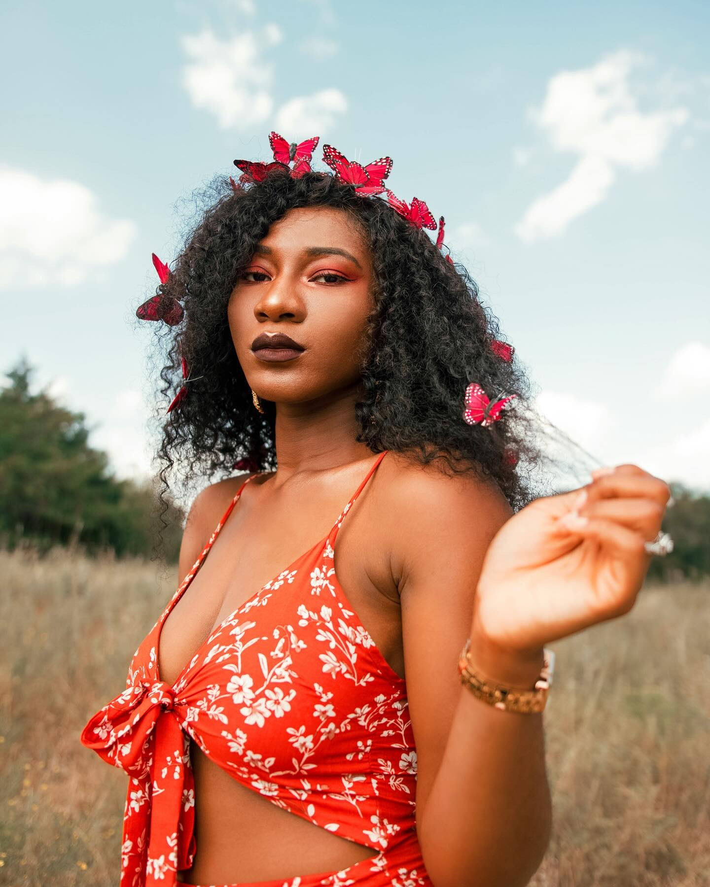 Perfect spring dress! 
I got the dress from shein a few years ago and the butterfly crown from etsy. I've linked similar dresses 

#LTKStyleTip #LTKFindsUnder50 #LTKFestival