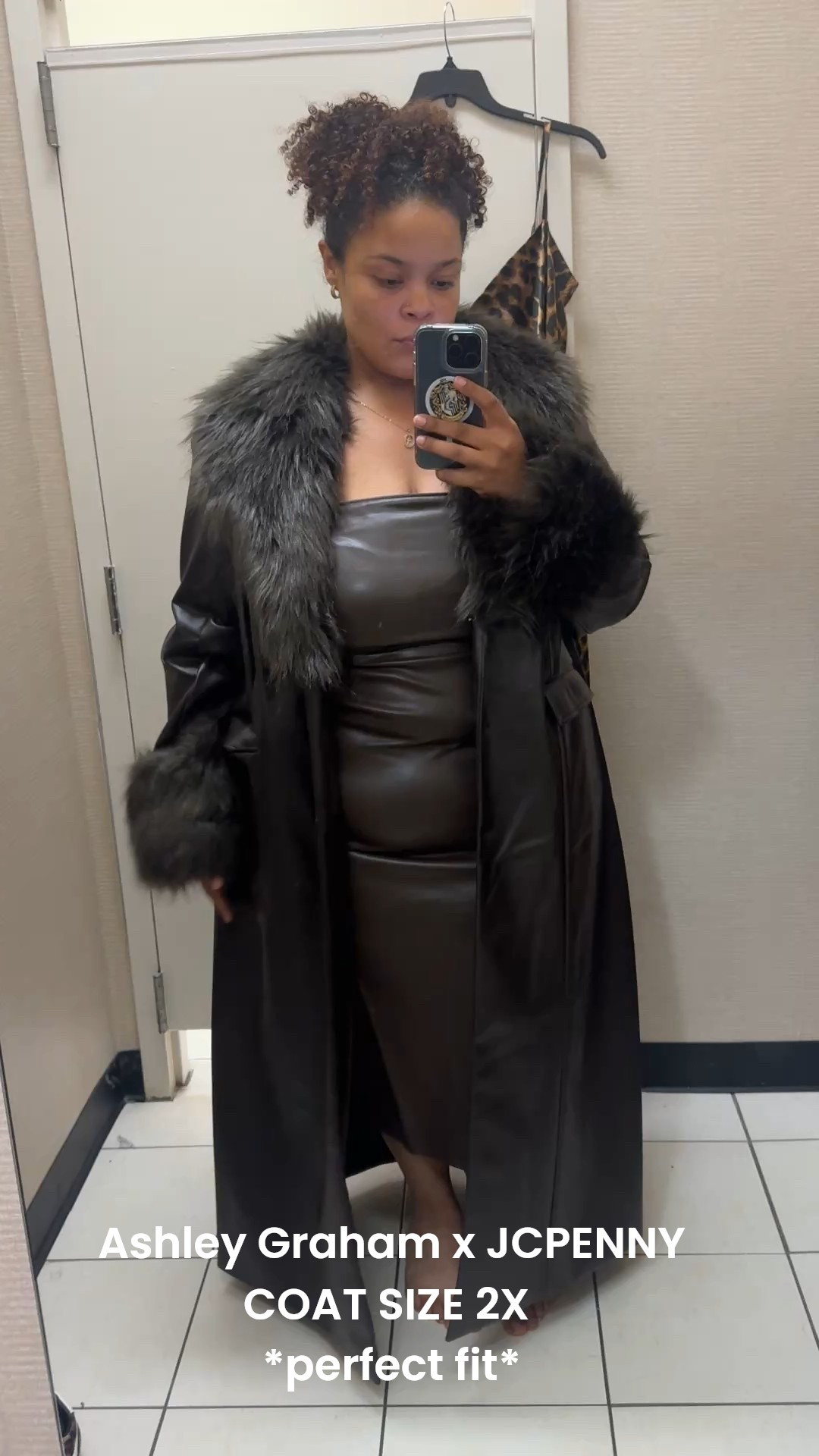 The perfect plus size coat for fall and winter! The fur and not itchy. The the front closes be doesn’t look stretched. Great quality. Heavy duty!  I’m 5’5 so I would consider this tall girls friendly! 

Ashley Graham x JCPENNY 

#plussize #curves #falloutfit #coat #trench #jacket #furcoat #curvy #JCPENNY #tall #tallgirlfriendly 

#LTKTall #LTKPlusSize #LTKStyleTip