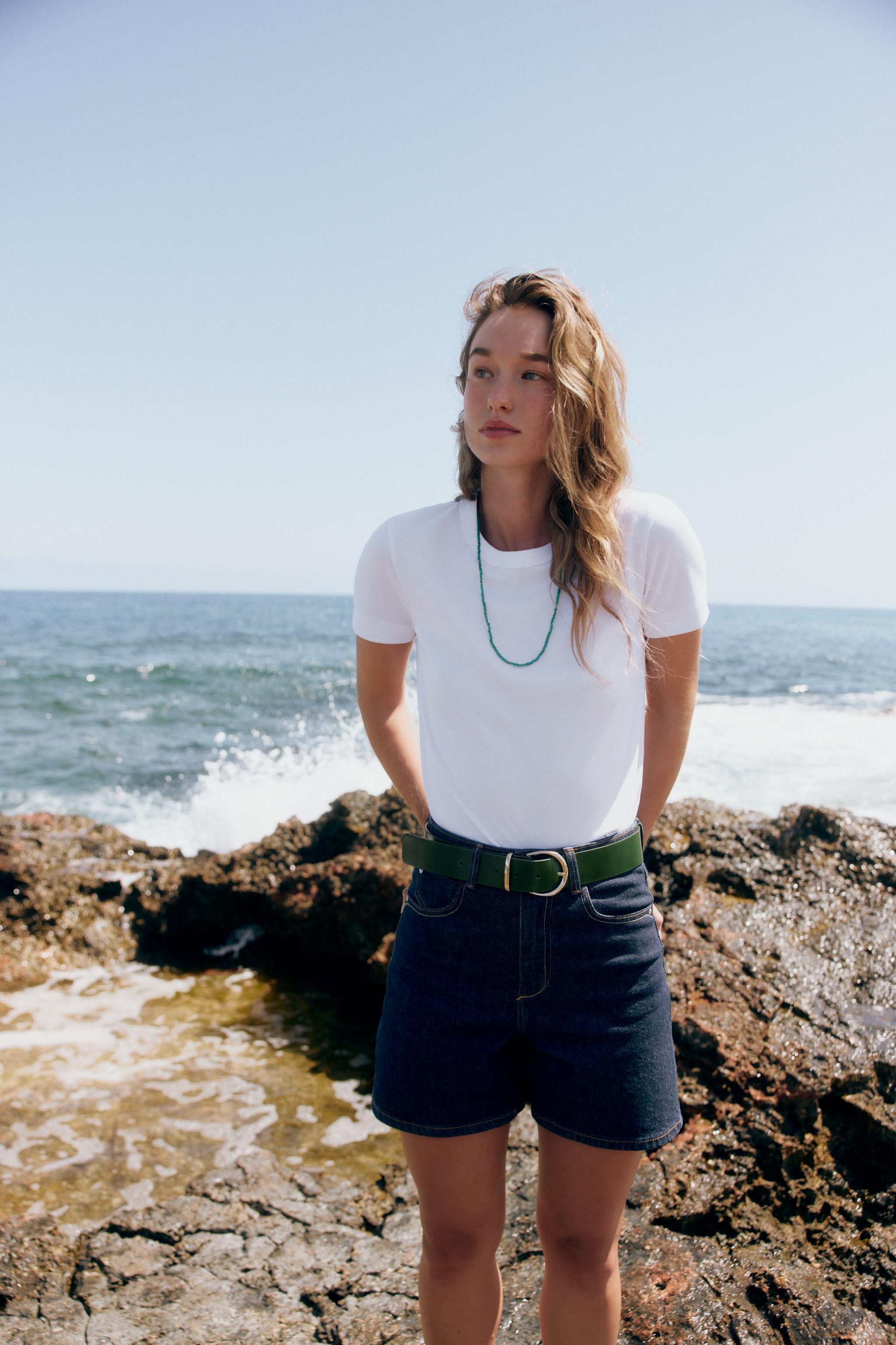 SHORT SLEEVE INTERLOCK T-SHIRT | Zara US