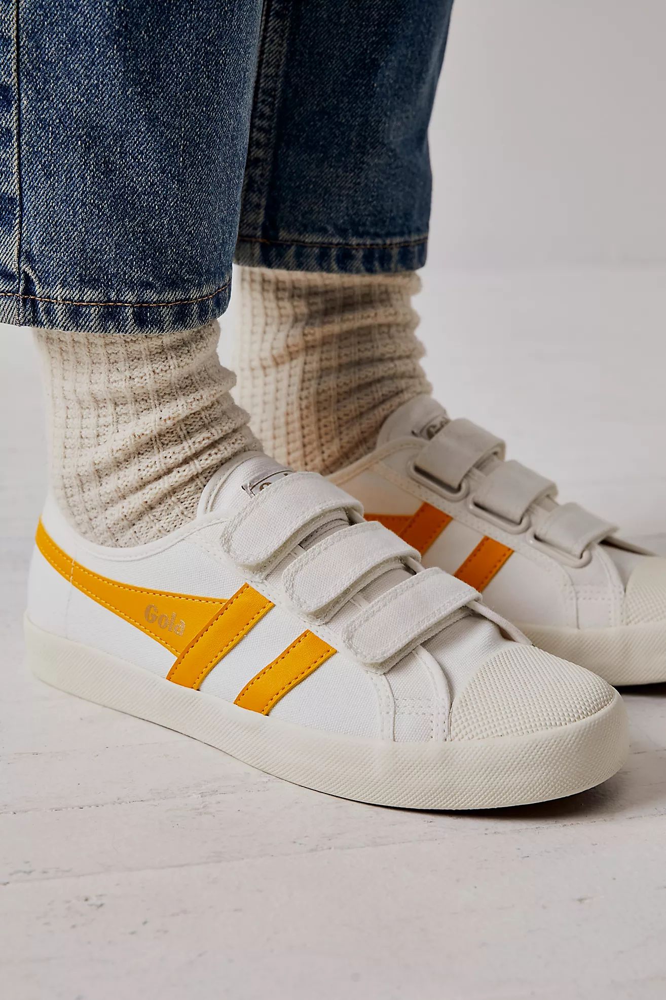 Gola Coastra 3-Strap Sneakers | Free People (Global - UK&FR Excluded)