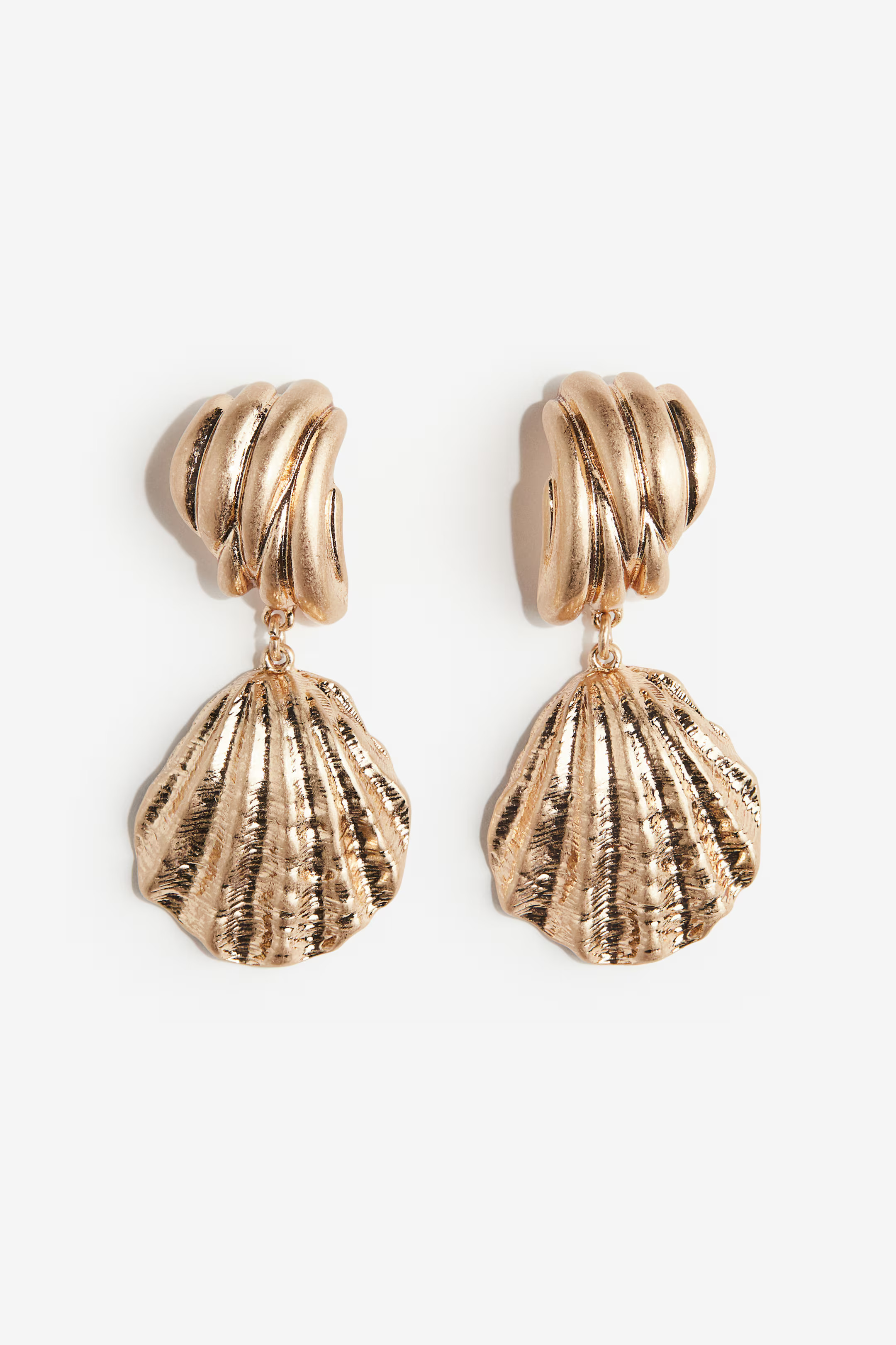 Shell-shaped Pendant Earrings | H&M (US + CA)