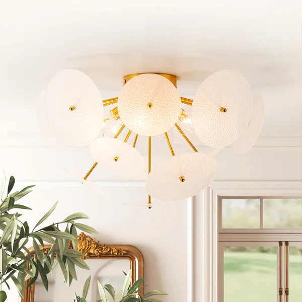 Maaike Starburst Flush Mount | Wayfair North America