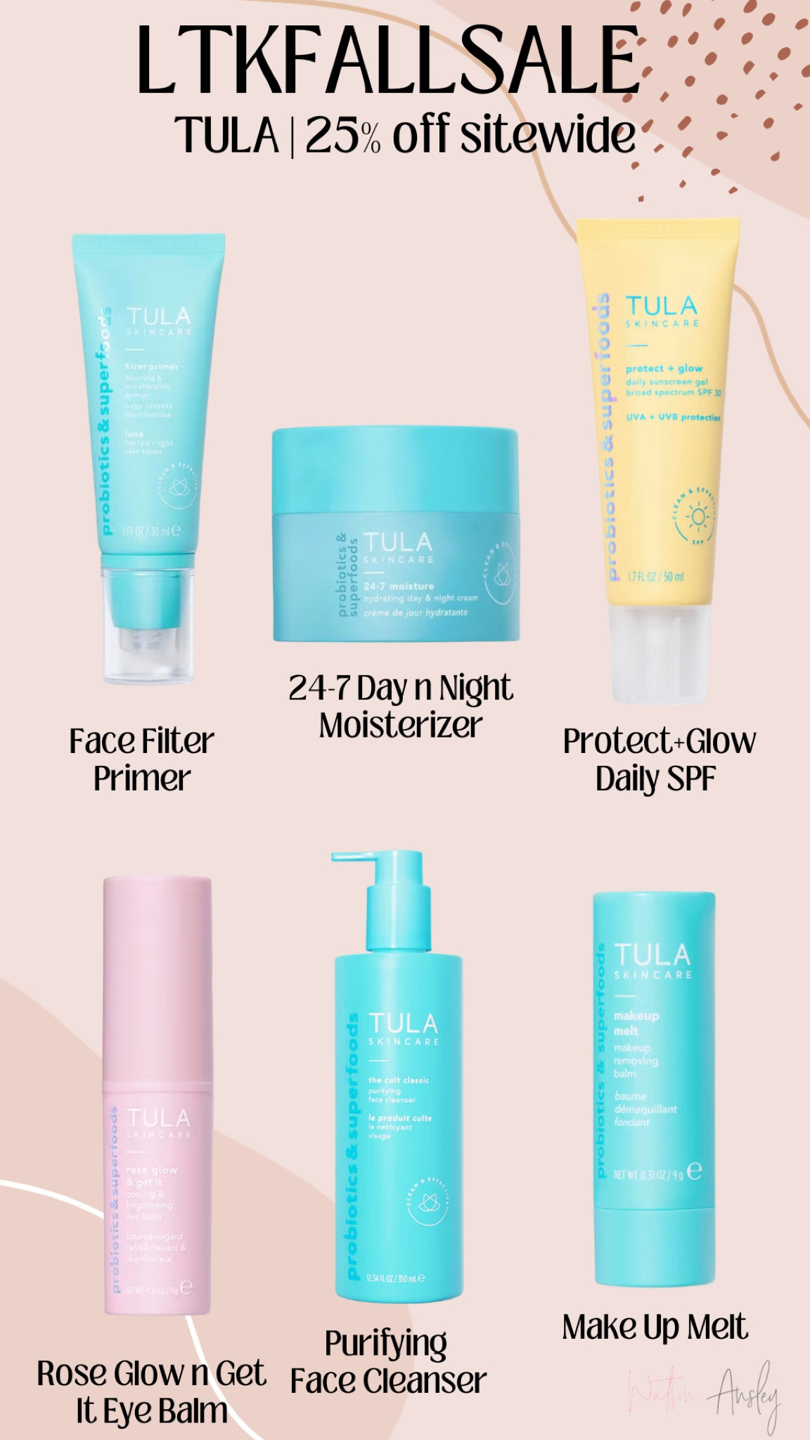 Shop the LTK Fall Sale below and get 25% off Tula products sitewide!

Click below to start shopping and copy the promo code below to enter at checkout!


#LTKsalealert #LTKSale #LTKbeauty