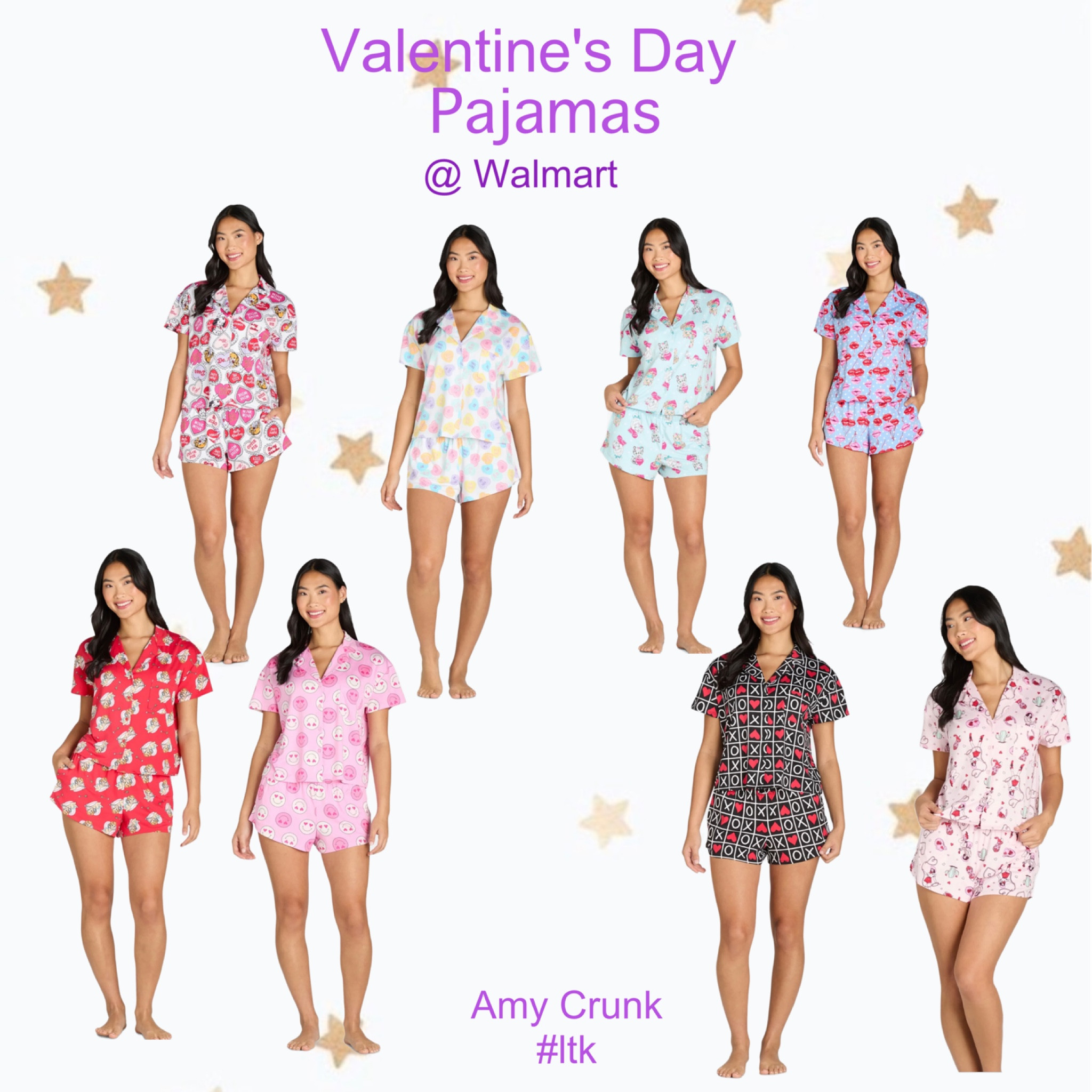 Valentine’s Day pajamas @ Walmart! 

#LTKOver40 #LTKFindsUnder50 #LTKSeasonal