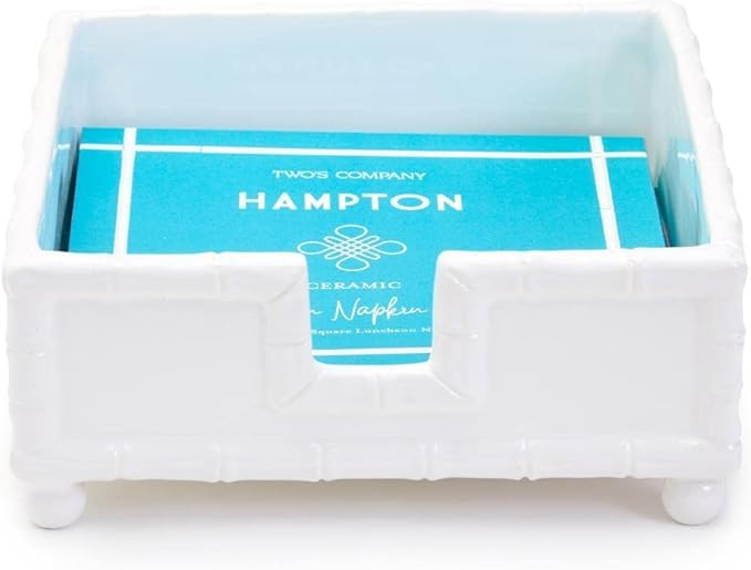 Two's Company Faux Bamboo Dinner Napkin Holder | Amazon (US)