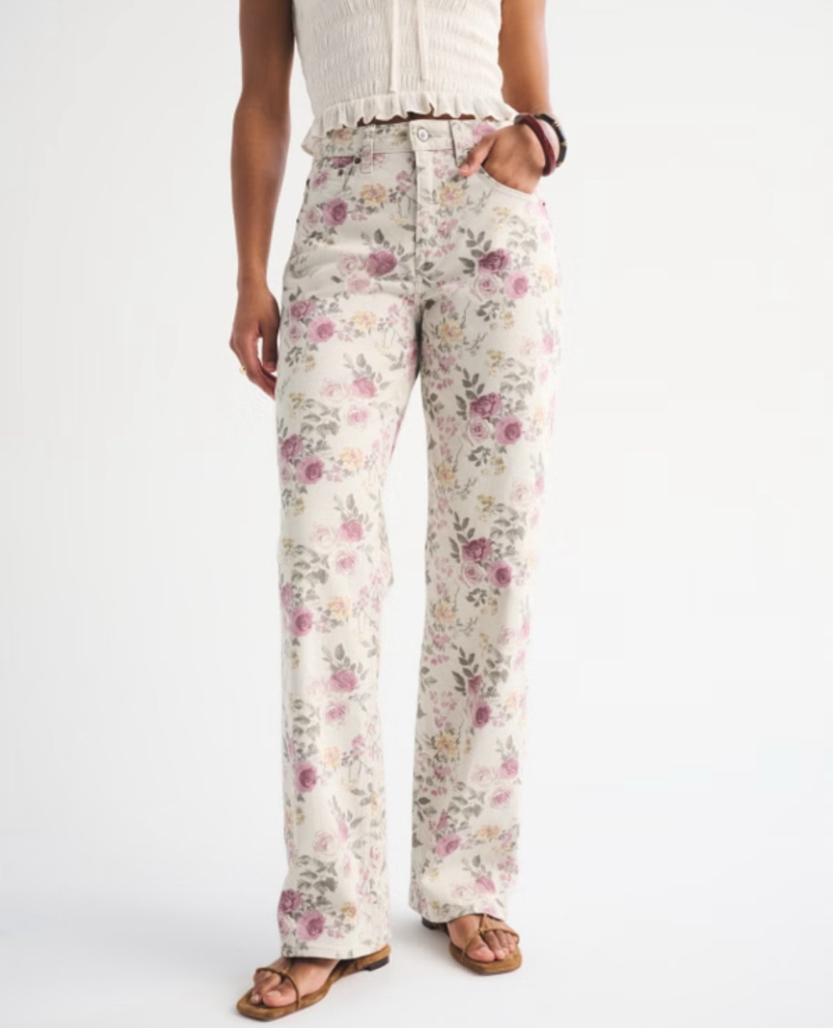 STOP SCROLLING 😍🌸
These Abercrombie floral jeans are one of those pieces that look even better on.

✨ High-rise = snatched waist
✨ Soft + stretchy denim (not stiff at all)
✨ So flattering from every angle
✨ The prettiest floral print for spring + summer

I linked the EXACT pair in my LTK — easy to style, easy to wear, and already selling fast 👀
If you’ve been looking for jeans that are cute and comfortable… these are it.

👉 Shop them through my LTK (link in bio / comments)
#AbercrombieFinds #AbercrombieStyle #AbercrombieJeans
#LTKFinds #LTKStyle 