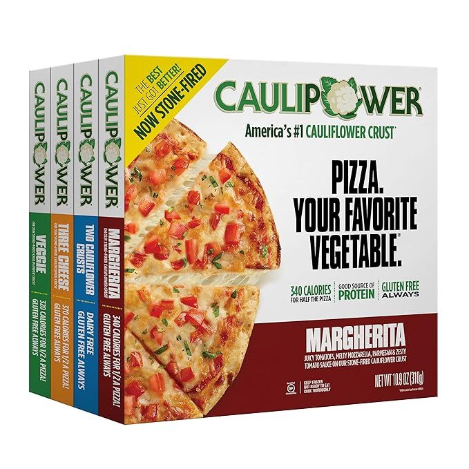 CAULIPOWER Pizza Variety Pack (4 Pack) | Amazon (US)