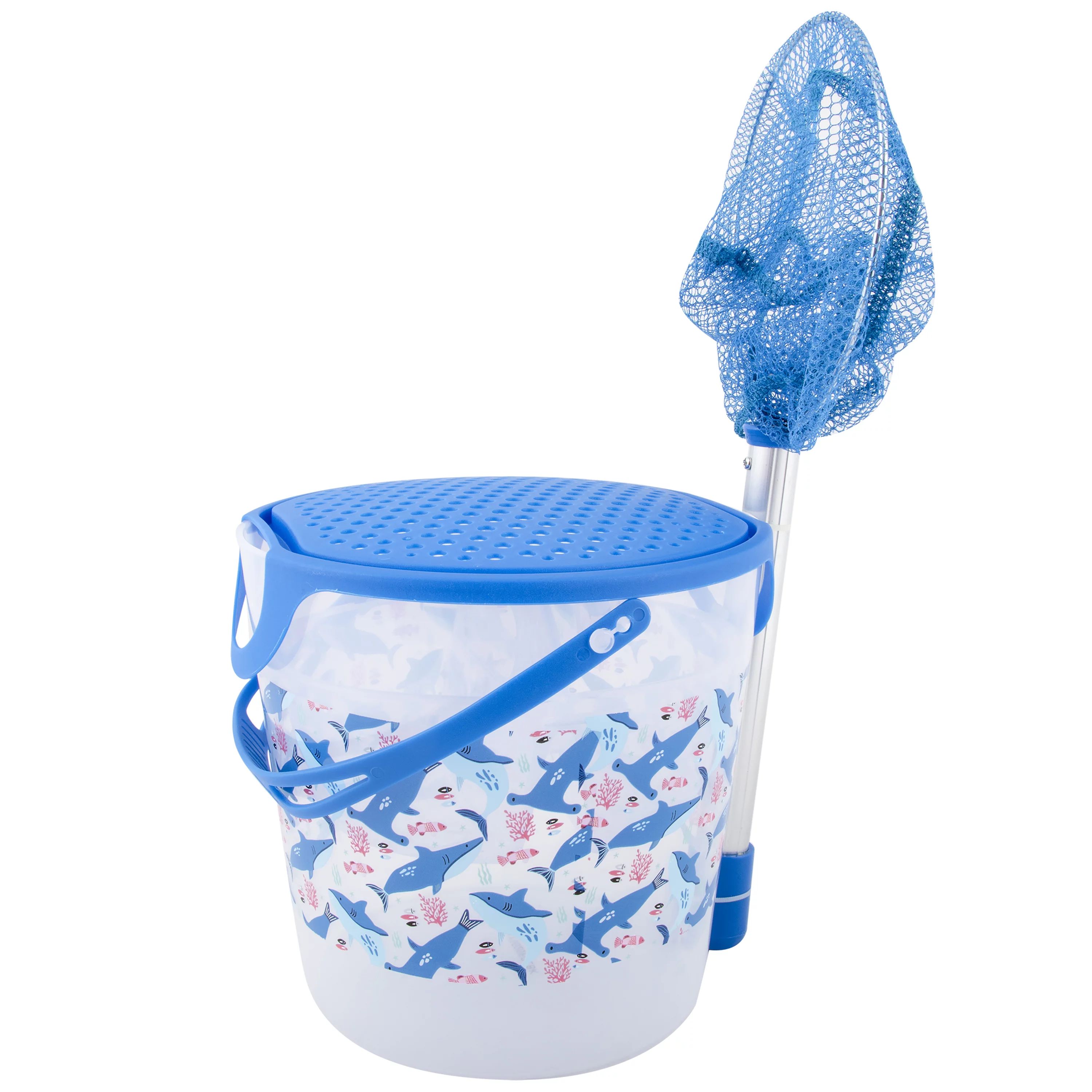 Ozark Trail Fish And Friends Discover Net and Bucket Kit Blue | Walmart (US)