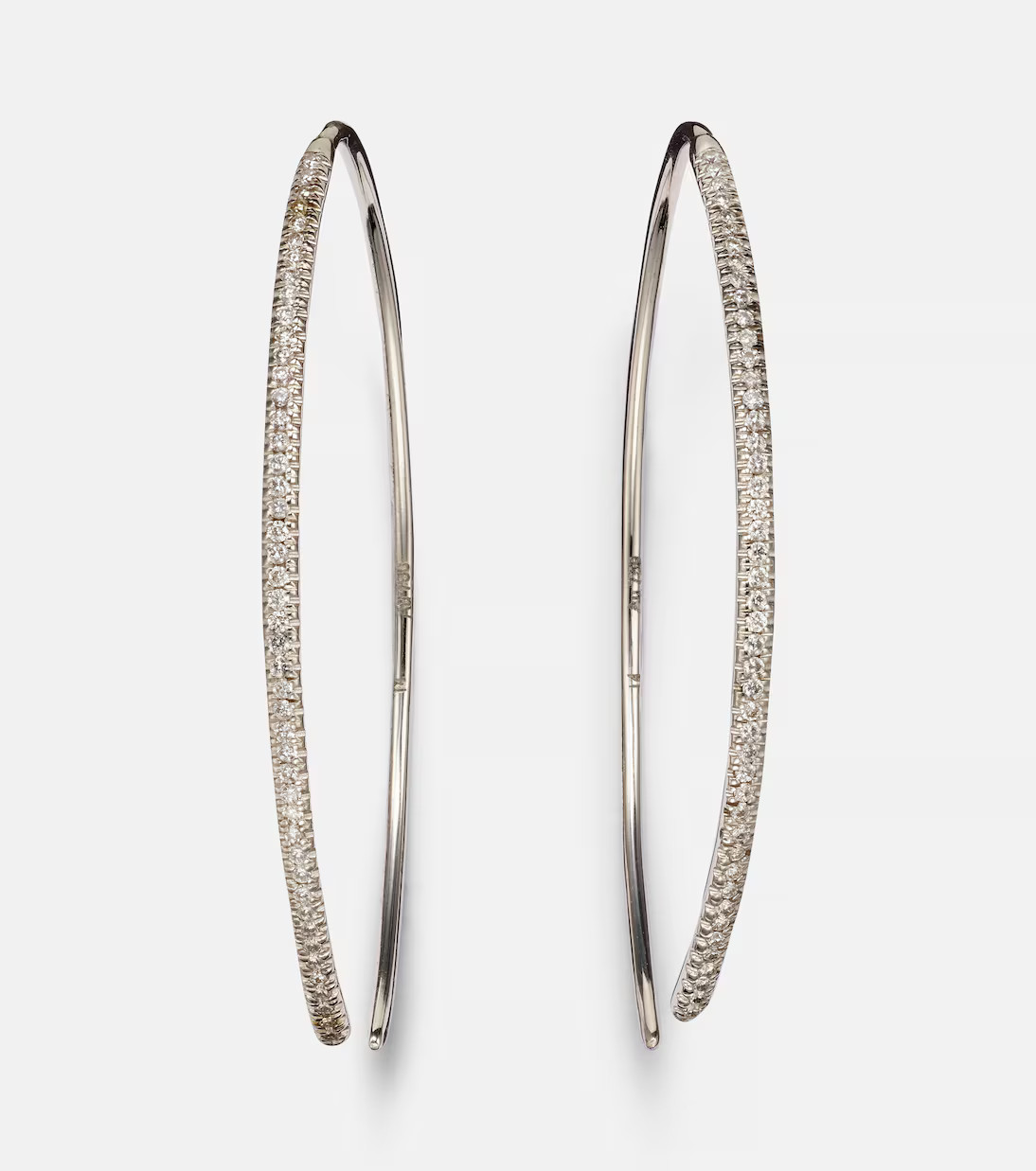Eye 18kt gold hoop earrings with diamonds | Mytheresa (INTL)