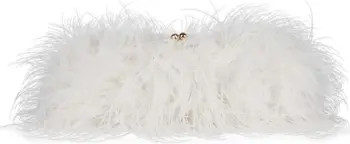 Animal Feather Clutch | Nordstrom