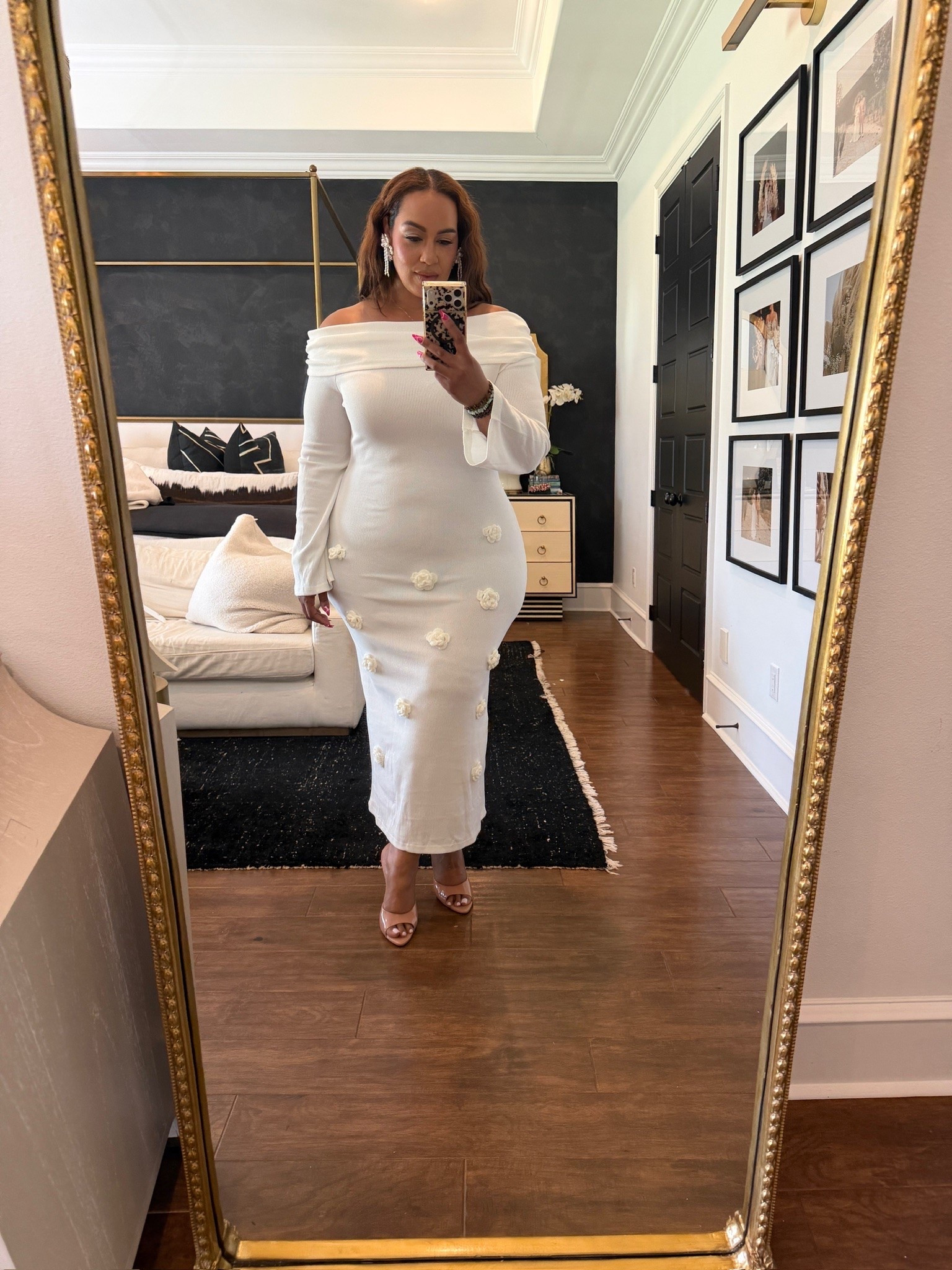 Luxe dress for less from Amazon 🤍✨ Wearing a size xxl!

#LTKootd #LTKMidsize #LTKPlusSize