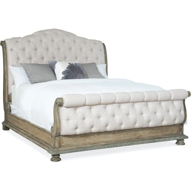 Castella King Tufted Bed | France and Son