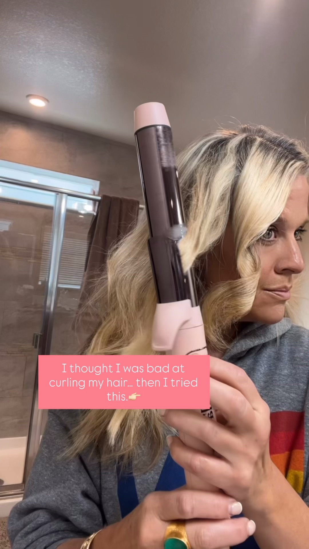 ✨Tap the bell, save and ❤️ start here over 40 fashion, midlife style, midsize fashion and luxury looks for less.  

I thought I was bad at curling my hair… then I tried this.

👑 Helping you look good, feel good.-Lindsey Denver   Check back daily for belly-friendly style, confidence, and Outfit Physics™.

#LTKOver40 #LTKMidsize #LTKPlusSize