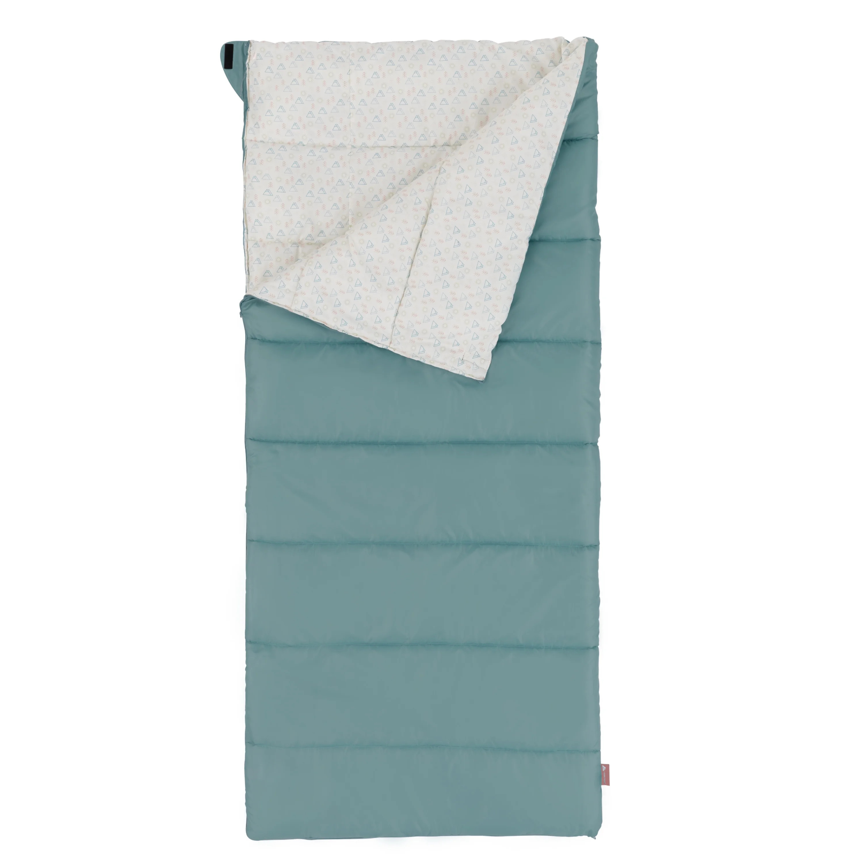 Ozark Trail Happy Camper 50F Rectangular Sleeping Bag - Blue (75 in. x 33 in.) - Walmart.com | Walmart (US)