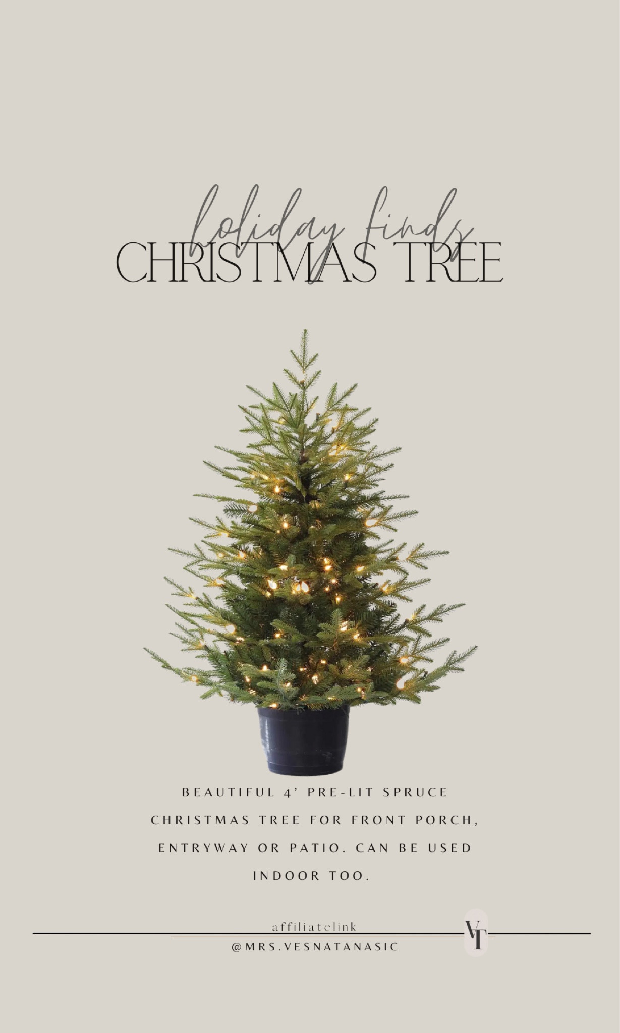 Beautiful 4’ pre-lit Christmas tree for front porch, entryway under $100! 

#LTKHoliday #LTKHome #LTKSeasonal