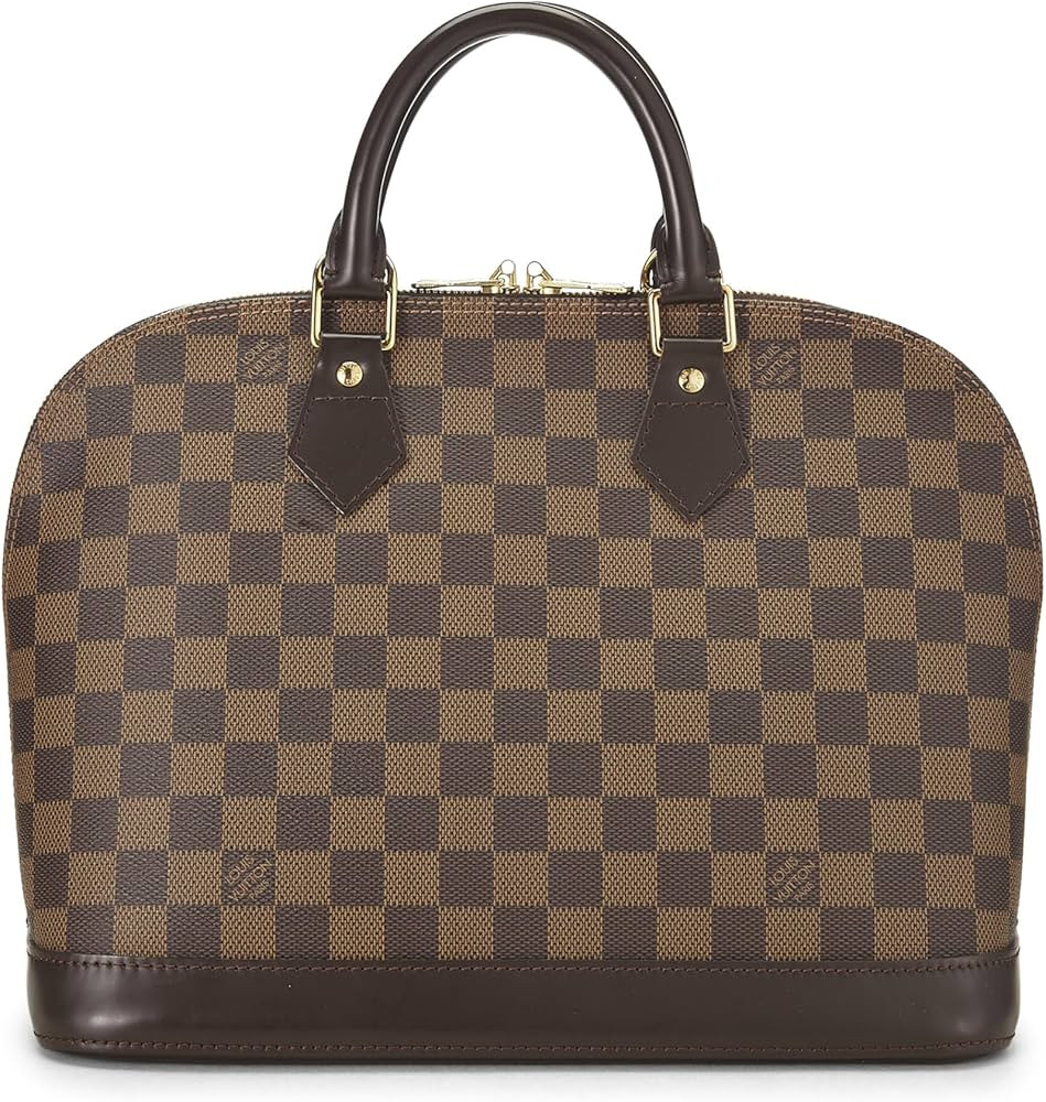 Amazon.com: Louis Vuitton, Pre-Loved Damier Ebene Alma PM, Brown : Luxury Stores | Amazon (US)