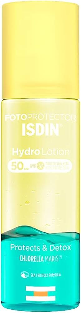ISDIN Hydrolotion LSF 50 (200ml) | Biphasischer Sonnenschutz für den Körper | PROTECT & DETOX |... | Amazon (DE)