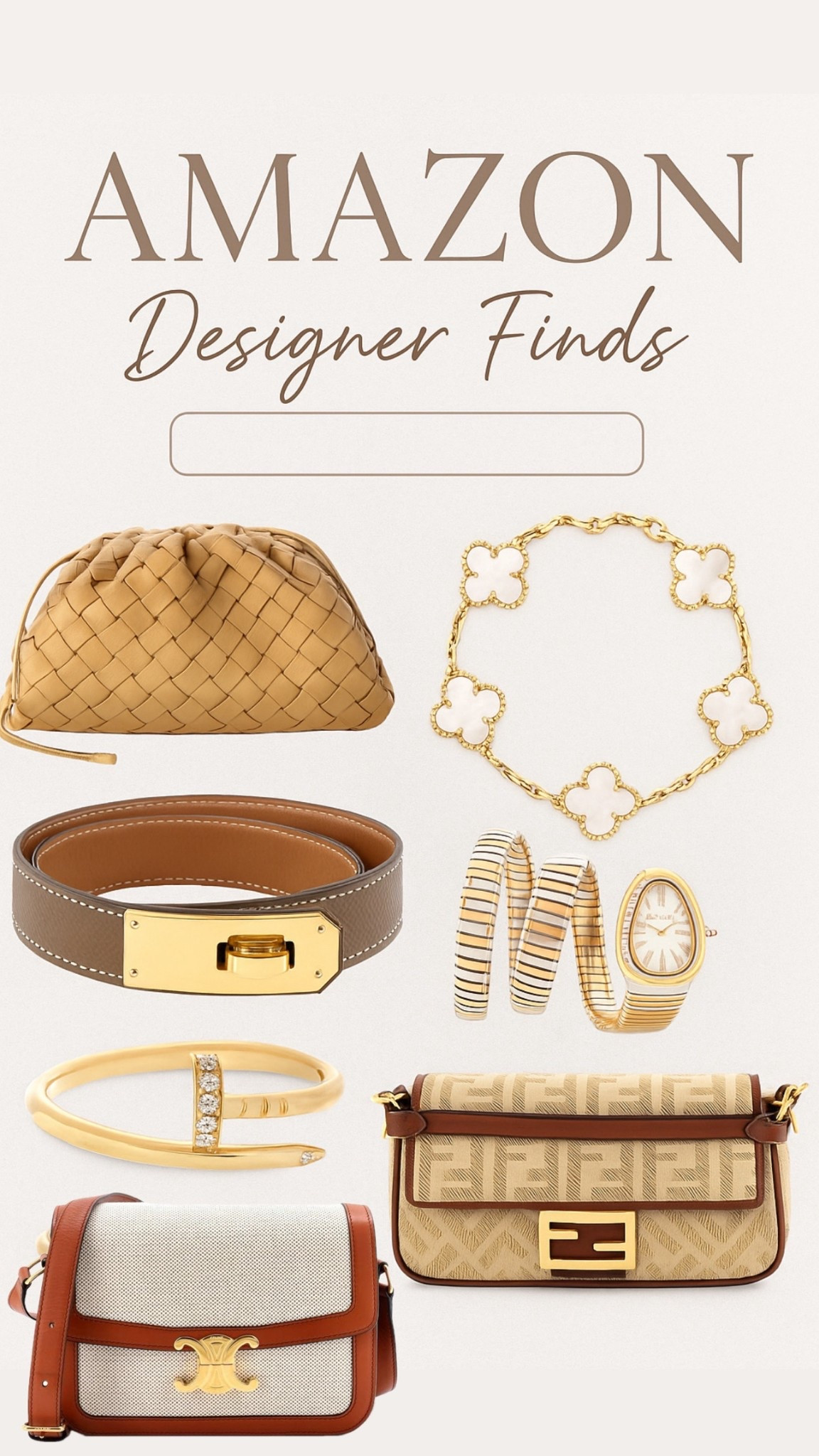 Amazon prime day Designer fines! Up to 20% off some of your favorite celebrity style designers handbags and jewelry @amazon #ad, #founditonamazon
