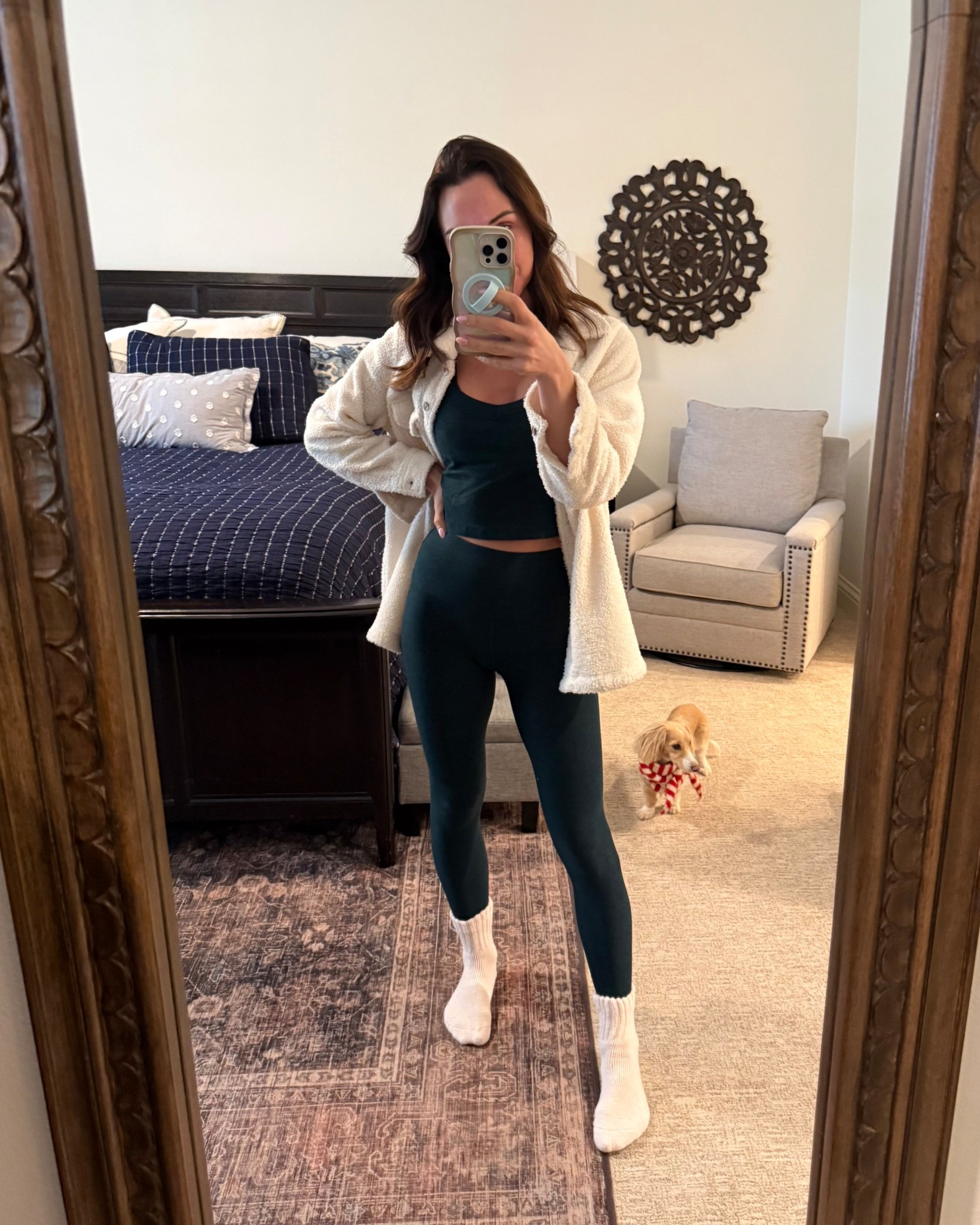 Dark Green set + the coziest socks ever. 


#LTKdayinmylife #LTKActive #LTKootd