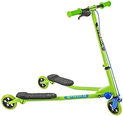 Yvolution Y Fliker Air A1 Swing Wiggle Scooter | Three Wheels Drifter for Boys and Girls Age 5 Ye... | Amazon (US)