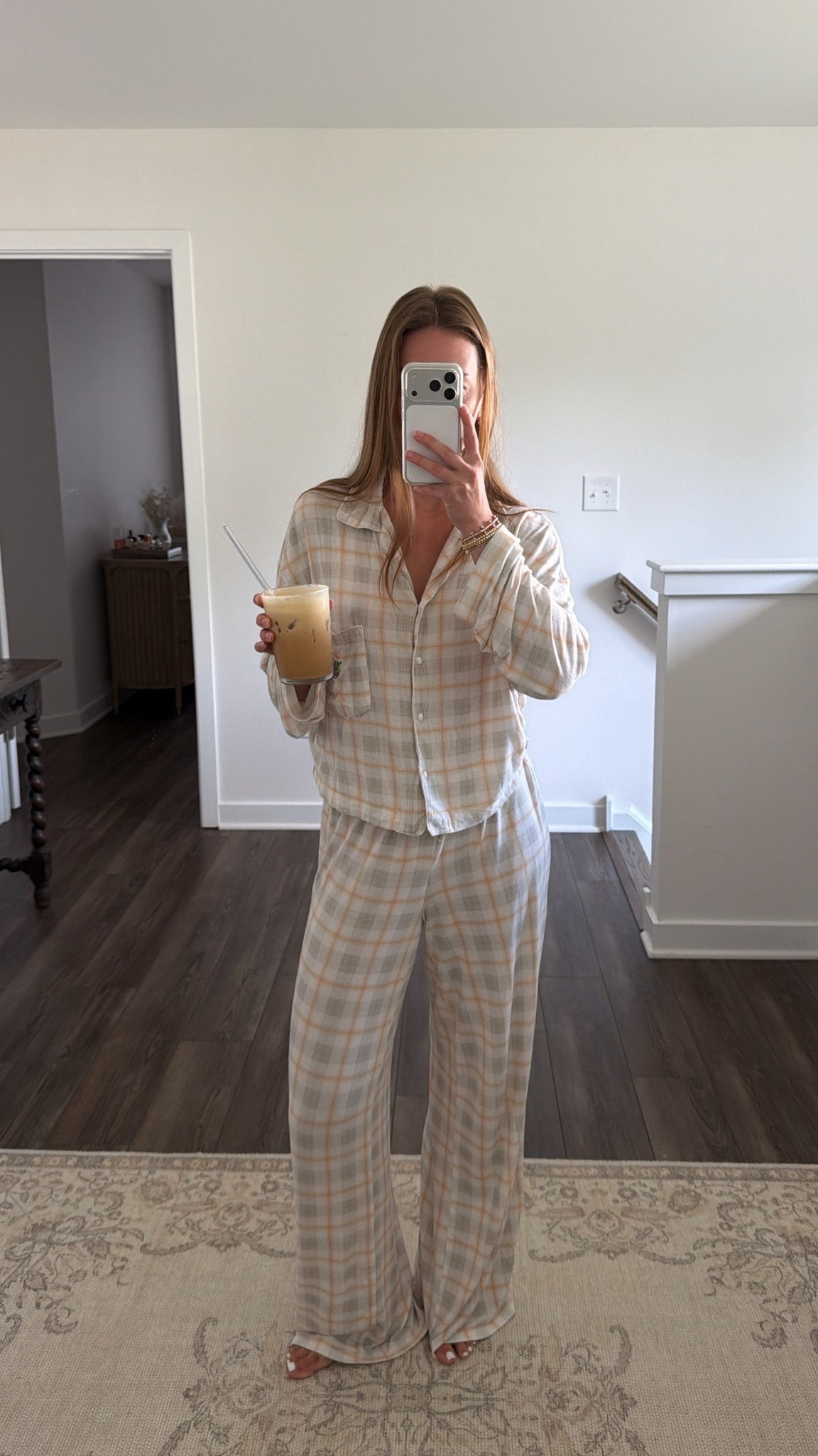 9/5/26 Cozy Saturday Morning PJs 🍂

Exactly what Saturday mornings are made for 🤎 I’ve had these Dairy Boy plaid PJs for over a year now and they’re still some of my absolute favorites — so soft, cozy + especially perfect once fall mornings start rolling around.

The kind of set I want to stay in all morning with a cup of coffee. Linked here ✨

#LTKootd #LTKgrwm #LTKSeasonal