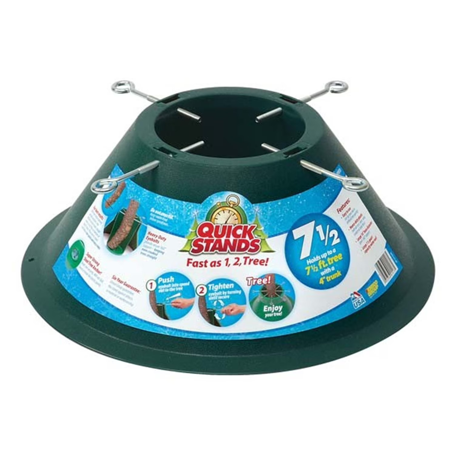 EmscoGroup 1513-1 Quick Stands Poly Tree Stands- 7.5 ft. | Walmart (US)
