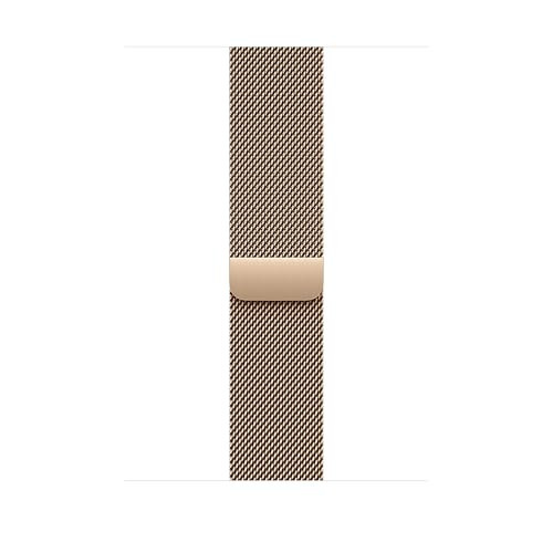Apple Watch Band - Milanese Loop - 46mm - Gold - M/L | Amazon (US)