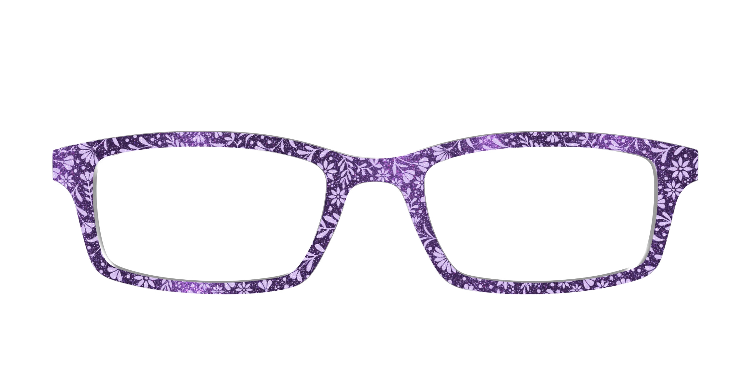 The Purple Shimmer Botanical | Pair Eyewear