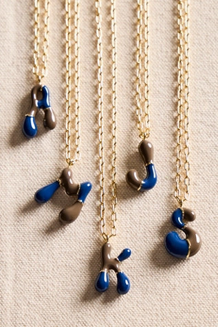 FP x Local Eclectic Bubble Letter Necklace | Free People (Global - UK&FR Excluded)