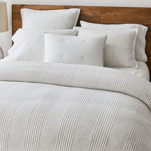Cotton Cloud Jersey Duvet Cover & Shams | West Elm (US)
