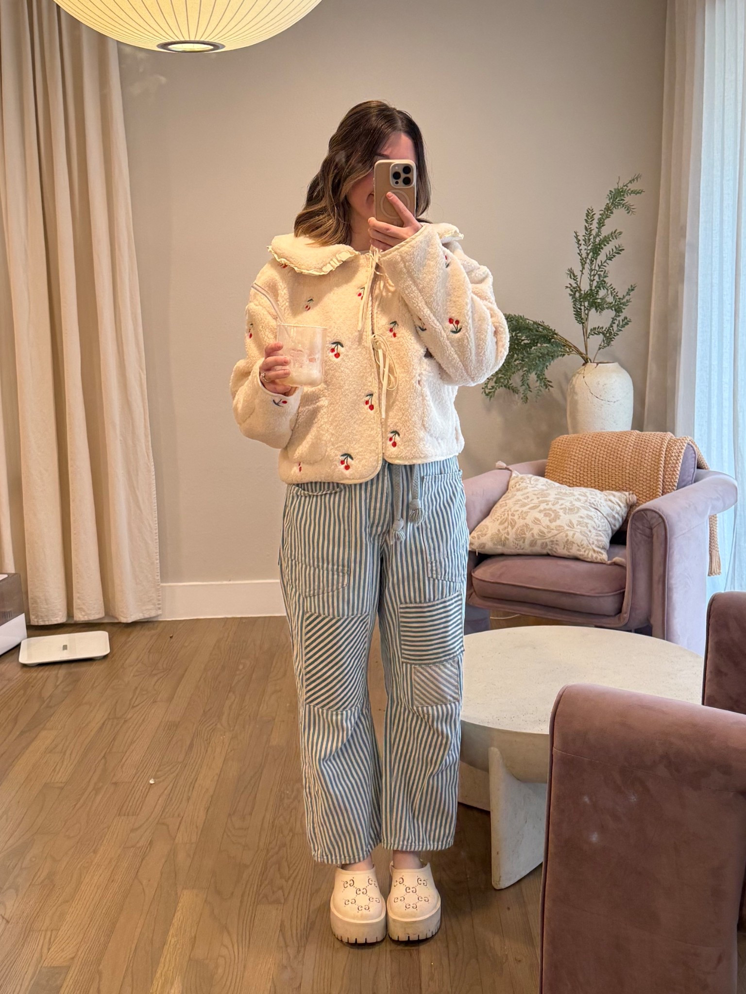 Anthropologie cherry sherpa currently on sale!! 🍒

#LTKSpringSale #LTKSeasonal #LTKStyleTip