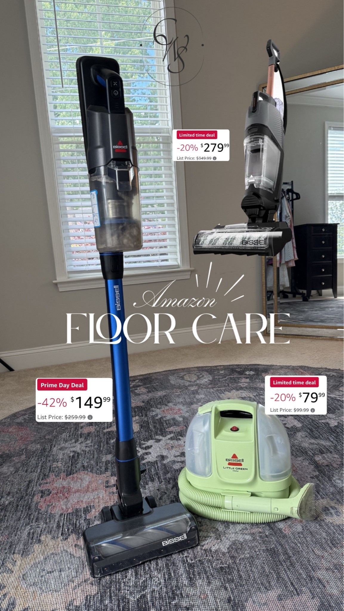 Floor care on sale for prime day with Bissell!

#LTKSaleAlert #LTKmomlife #LTKHome