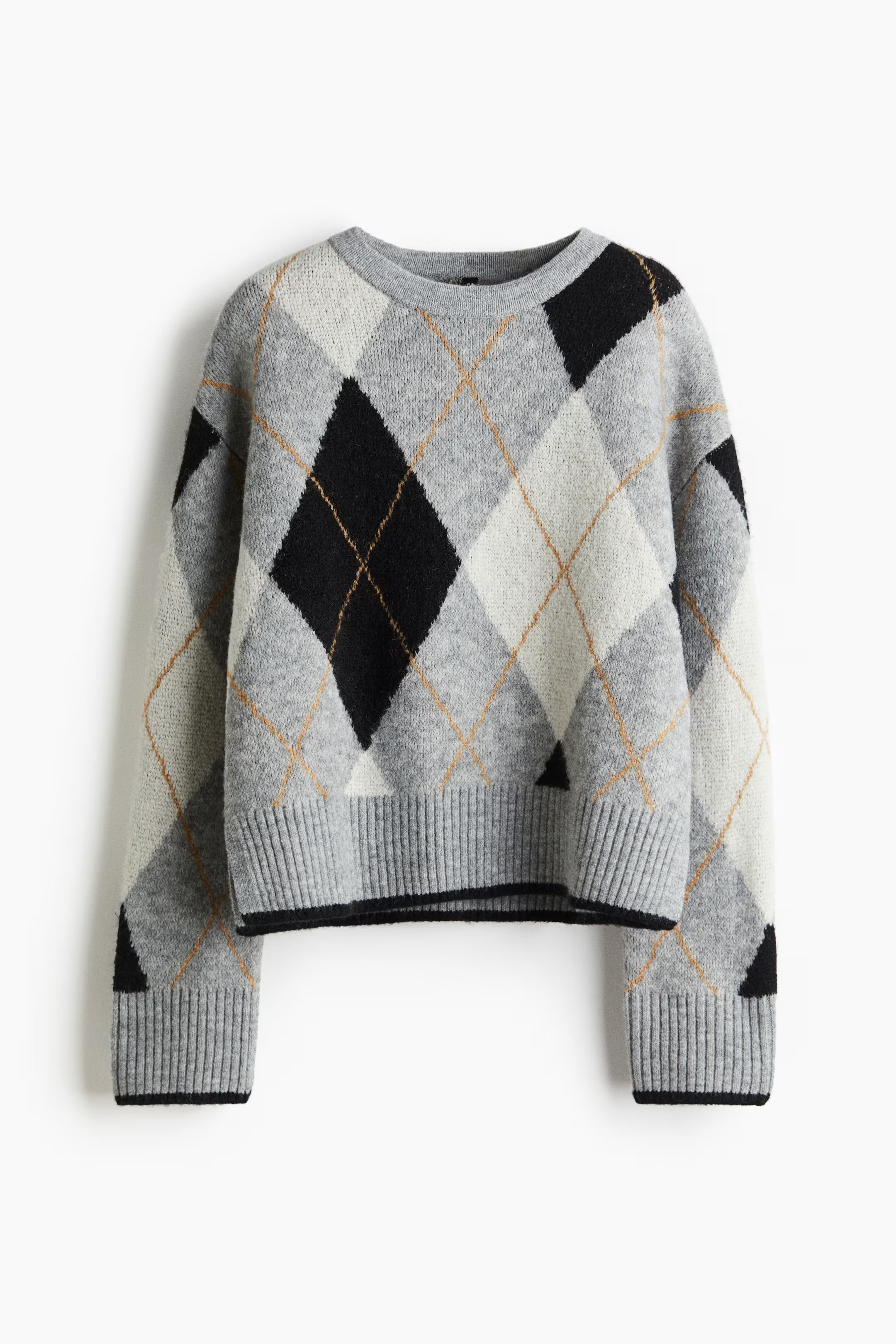 Jacquard-knit jumper | H&M (UK, MY, IN, SG, PH, TW, HK)