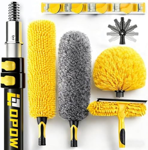 Amazon.com: 20 Foot High Ceiling Duster Kits with 5-12ft Heavy Duty Extension Pole, High Reach Du... | Amazon (US)