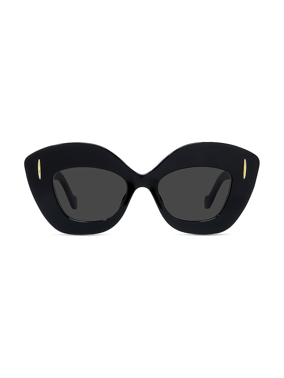 Women's Anagram 53MM Cat-Eye Sunglasses - Black Smoke | Saks Fifth Avenue