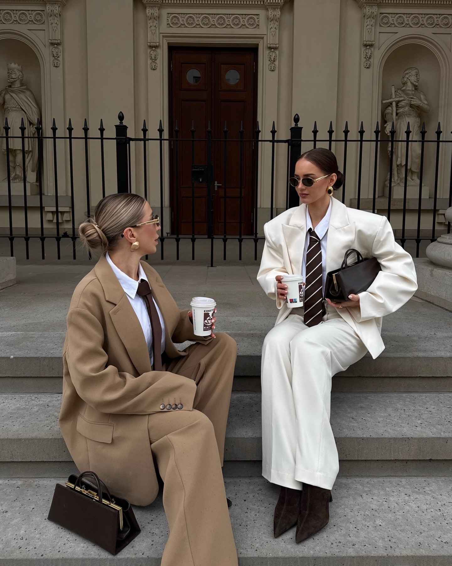 Back to business with your bestie 🤎☕️✨
#LTKspring

#LTKworkwear #LTKeurope