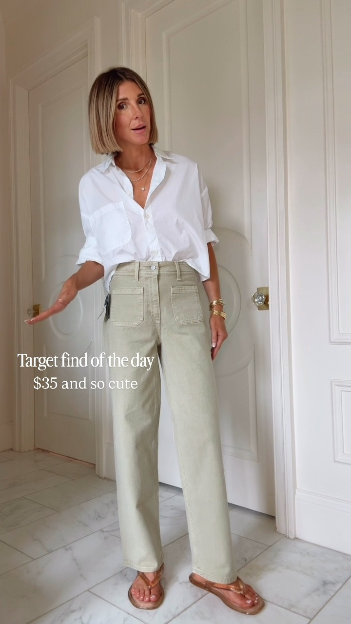 How I’m styling these popular $35 sailor jeans from Target! So so cute.

#LTKootd #LTKSeasonal